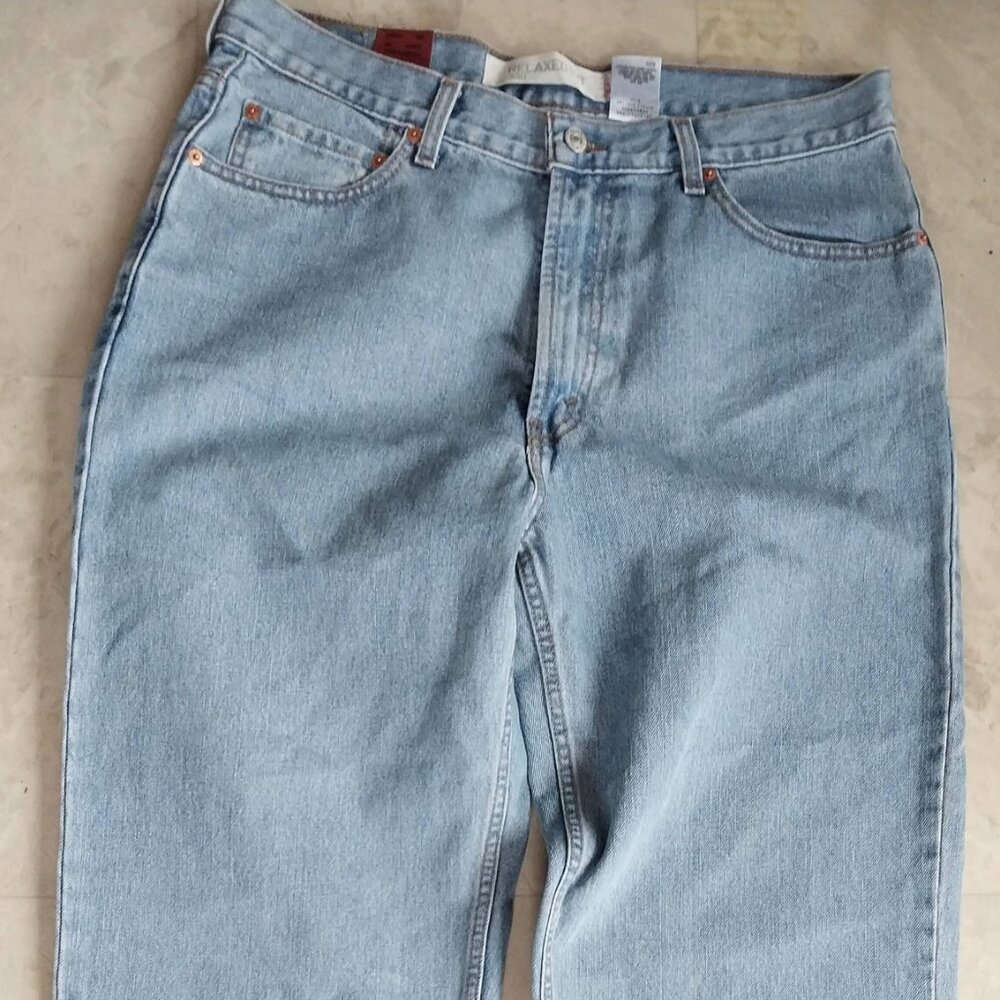 Levis Jeans Men’s 36 x 30 Blue 550 Relaxed Fit NWT Vintage 2004 100% Cotton